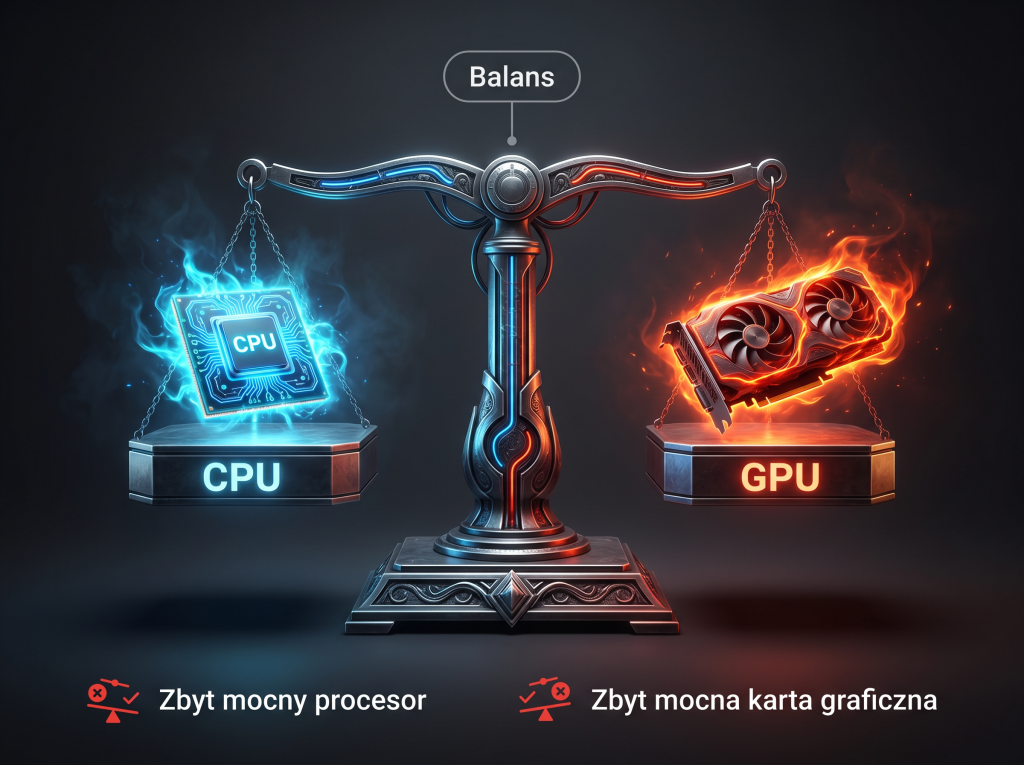 Balans procesora i karty graficznej w komputerze do gier Dobór zbalansowanego procesora i karty graficznej w komputerze do gier