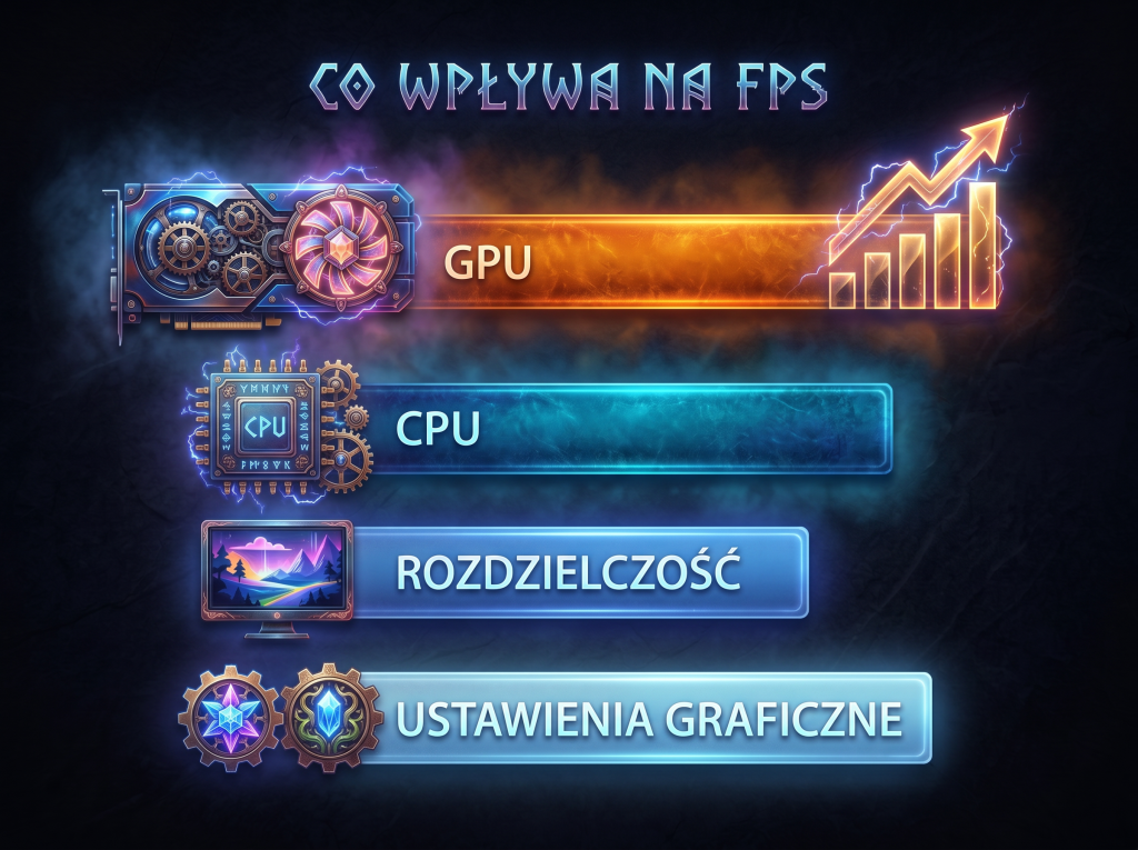 Co wpływa na FPS w grach komputerowych Czynniki wpływające na FPS w grach, takie jak procesor, karta graficzna, ustawienia graficzne oraz rozdzielczość obrazu